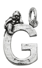 Carica l'immagine nel visualizzatore di Gallery, CHARM LETTERA CON ANGELO