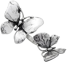 Carica l'immagine nel visualizzatore di Gallery, ANELLO DUE FARFALLE