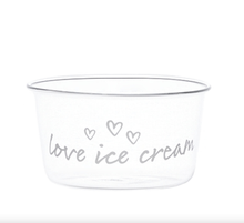 Carica l'immagine nel visualizzatore di Gallery, Set 2 Coppette Gelato Love Ice Cream