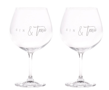 Carica l'immagine nel visualizzatore di Gallery, Set 2 Calici Gin & Tonic