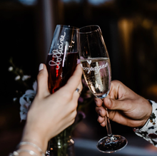Carica l'immagine nel visualizzatore di Gallery, Set 2 Calici Bollicine