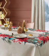 Carica l'immagine nel visualizzatore di Gallery, Stelle Di Natale - Tovaglia Antimacchia
