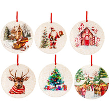 Carica l'immagine nel visualizzatore di Gallery, Set 6 decorazioni rotonde 20 cm - Lamart
