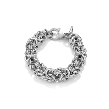 Carica l'immagine nel visualizzatore di Gallery, BRACCIALE MAGLIA BIZANTINA MAXI
