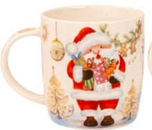 Carica l'immagine nel visualizzatore di Gallery, Mug casetta - Babbo Natale
