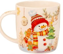 Carica l'immagine nel visualizzatore di Gallery, Mug casetta - Pupazzo di neve
