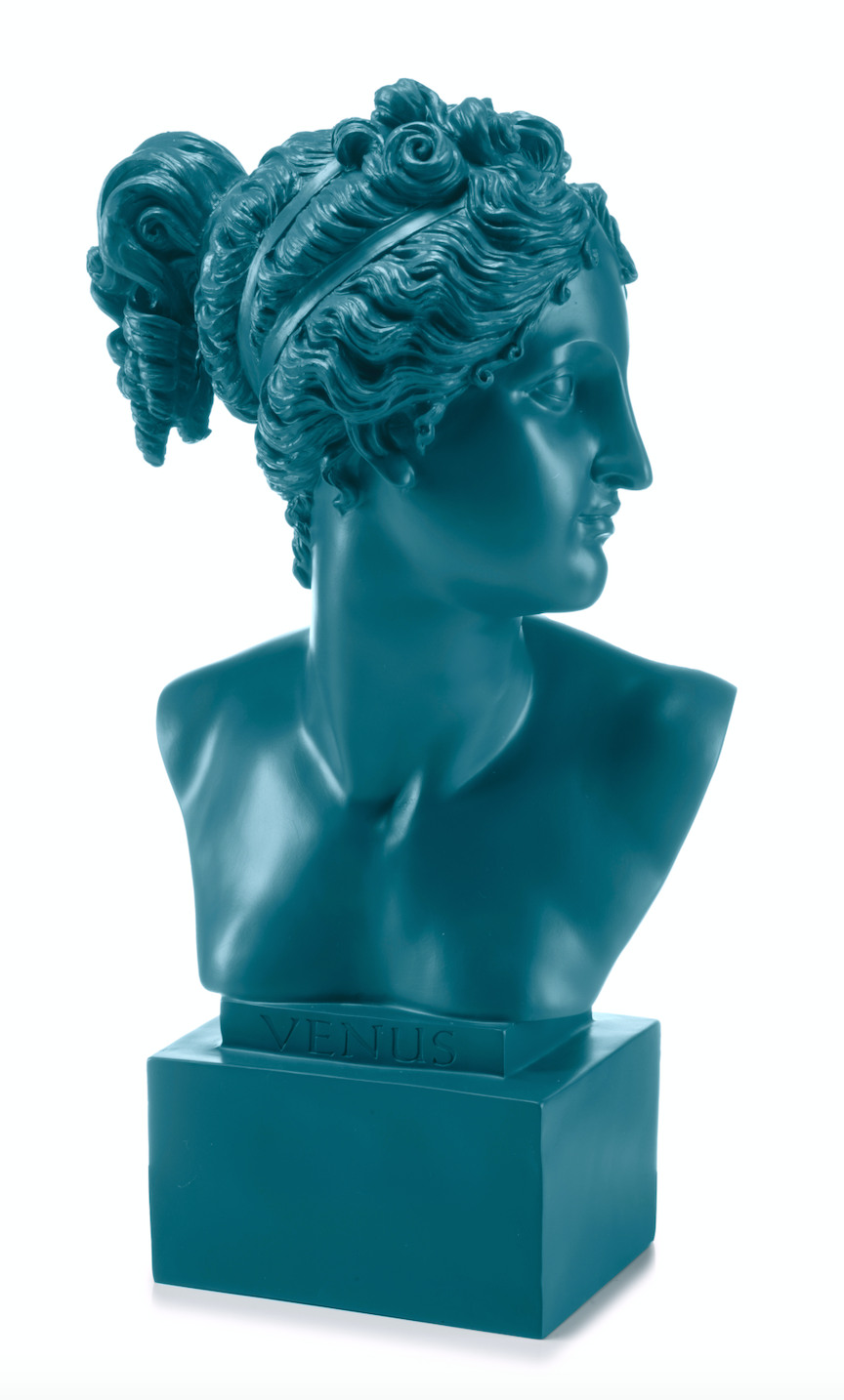 Busto Venere in resina ottanio Palais Royal